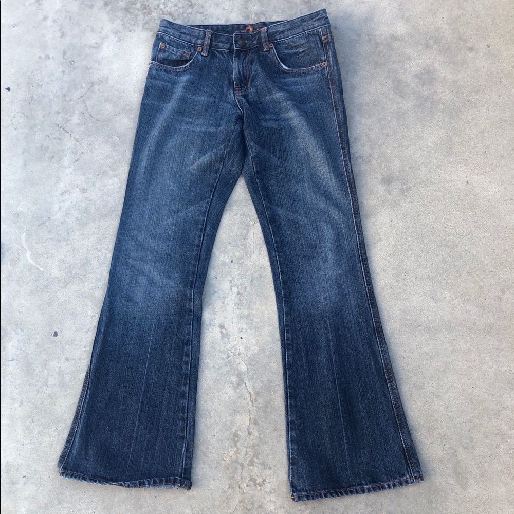 7 for all mankind women’s boot cut A pocket jeans